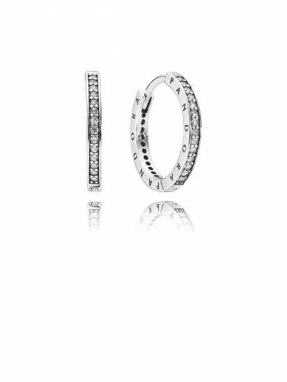 Серьги PANDORA Moments модель 290558CZ — фото - INTERTOP