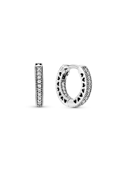 Серьги PANDORA Moments модель 296317CZ — фото - INTERTOP