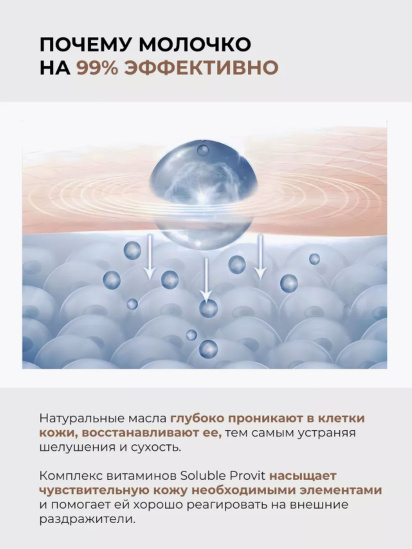 Prosto ­Кокосовое молочко LOVE SENSE для сухой и чувствительной кожи тела модель 4870231230219 — фото 4 - INTERTOP