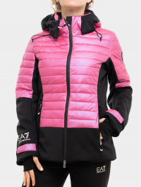 Розовый - Горнолыжная куртка EA7