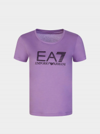 Фиолетовый - Футболка EA7