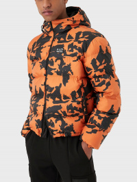 Оранжевый - Демисезонная куртка EA7