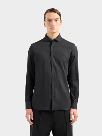 Чёрный - Рубашка Emporio Armani