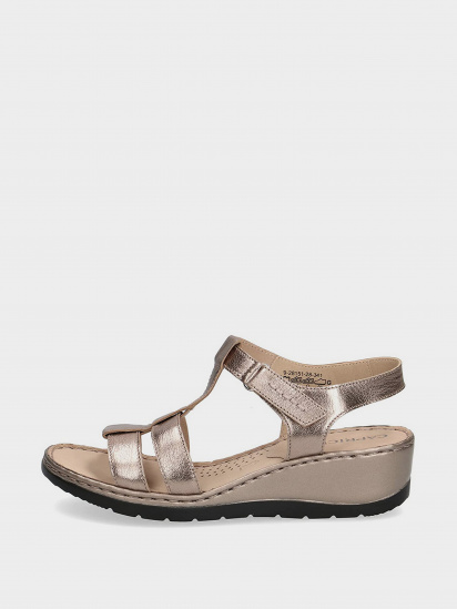 Сандалии Caprice модель 28151-28-341 TAUPE METALLIC — фото 3 - INTERTOP