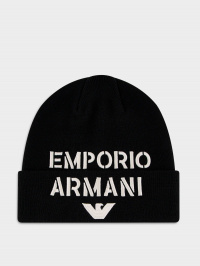 Чёрный - Шапка Emporio Armani