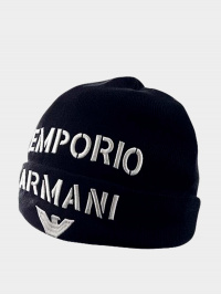 Тёмно-синий - Шапка Emporio Armani