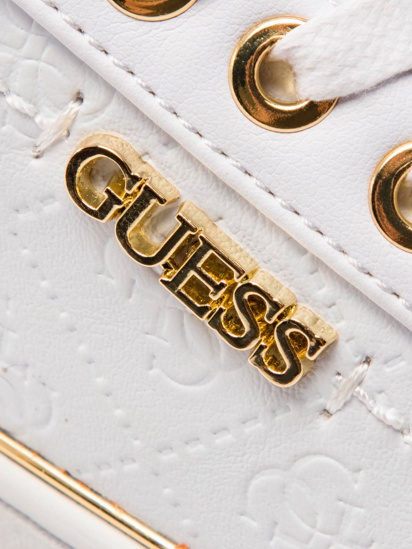 Кеды низкие GUESS модель FL5BEK-FAL12-WHITE — фото 4 - INTERTOP