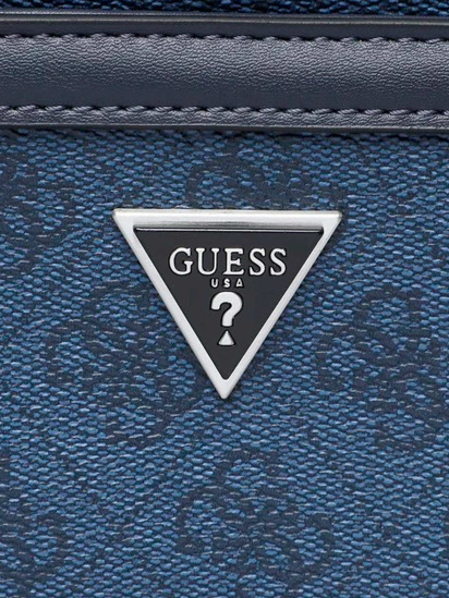 Кросс-боди GUESS модель HMEVZL-P2223-BLU — фото 4 - INTERTOP