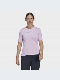 Фиолетовый - Футболка спортивная Adidas