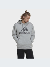 Серый - Худи adidas