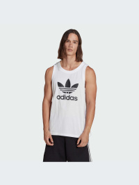 Белый - Майка adidas Adicolor