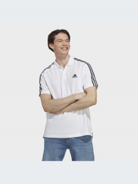 Белый - Поло adidas