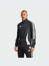 Чёрный - Кофта спортивная Adidas Tiro