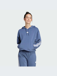 Синий - Худи Adidas Icons