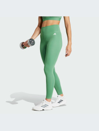Зелёный - Леггинсы спортивные adidas