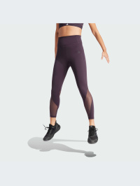 Фиолетовый - Леггинсы спортивные Adidas