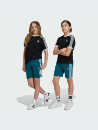 Бирюзовый - Шорты adidas Adicolor