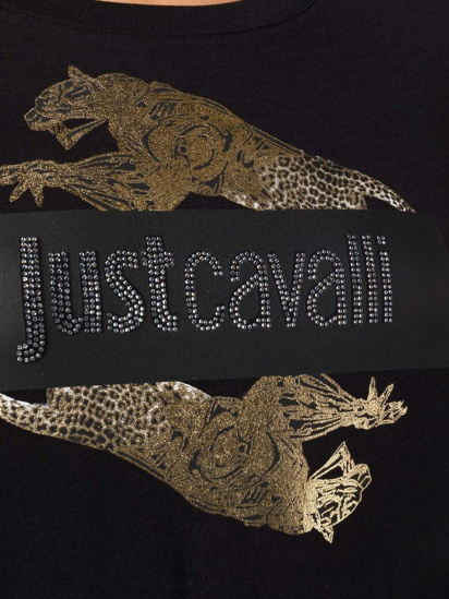 Футболка Just Cavalli модель 74PBHF07-CJ200-G89 — фото 3 - INTERTOP