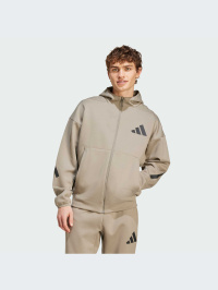 Коричневый - Кофта adidas ZNE