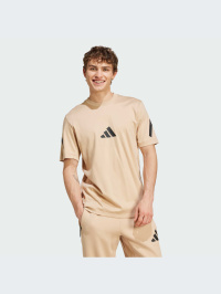 Бежевый - Футболка adidas ZNE