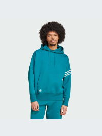 Бирюзовый - Худи adidas Adicolor