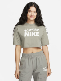 Коричневый - Футболка NIKE