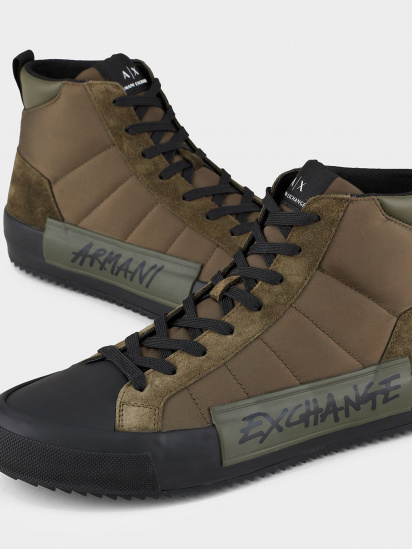 Кеды высокие Armani Exchange модель XUZ041-XV603-00881 — фото 4 - INTERTOP