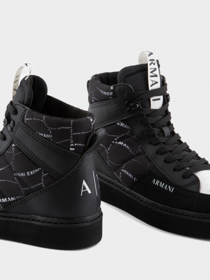 Кеды высокие Armani Exchange модель XUZ043-XV640-S277 — фото 4 - INTERTOP