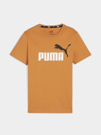 Коричневый - Футболка Puma