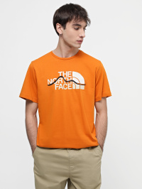 Оранжевый - Футболка The North Face