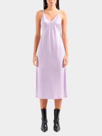 Фиолетовый - Платье миди Armani Exchange