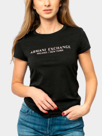 Чёрный - Футболка Armani Exchange