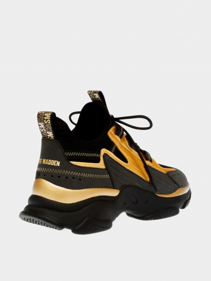 Кроссовки Steve Madden модель SM19000038 BLK/GOLD — фото 3 - INTERTOP