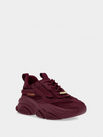 Кроссовки Steve Madden модель SM19000033 WINE — фото 3 - INTERTOP