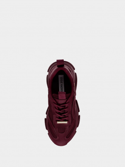 Кроссовки Steve Madden модель SM19000033 WINE — фото 4 - INTERTOP