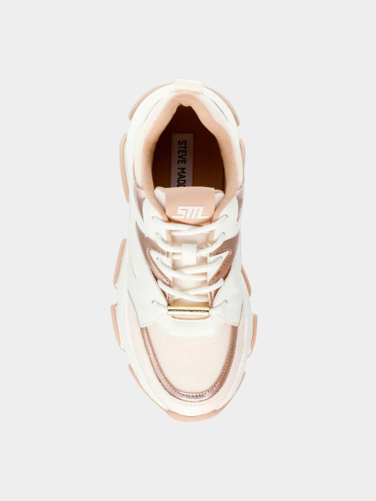 Кроссовки Steve Madden модель SM19000096 CREAM ROSE GLD — фото 4 - INTERTOP