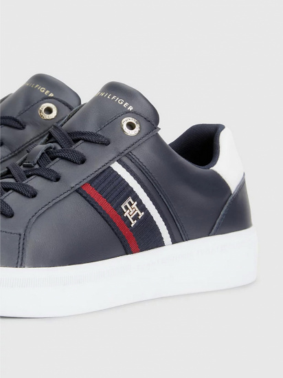 Кеды низкие Tommy Hilfiger модель FW0FW07379-DW6 — фото 4 - INTERTOP