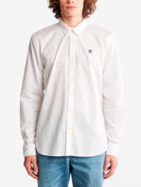 Белый - Рубашка Timberland