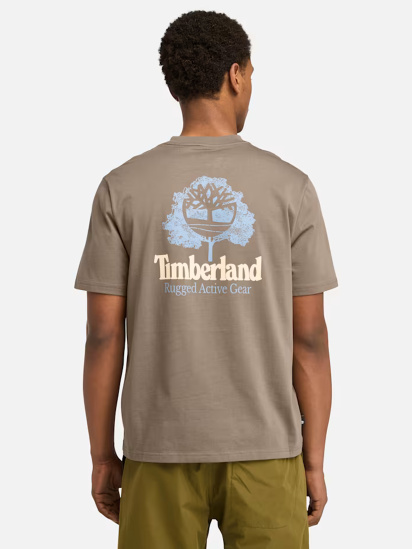 Футболка Timberland модель TB0A63BDBK0 — фото - INTERTOP