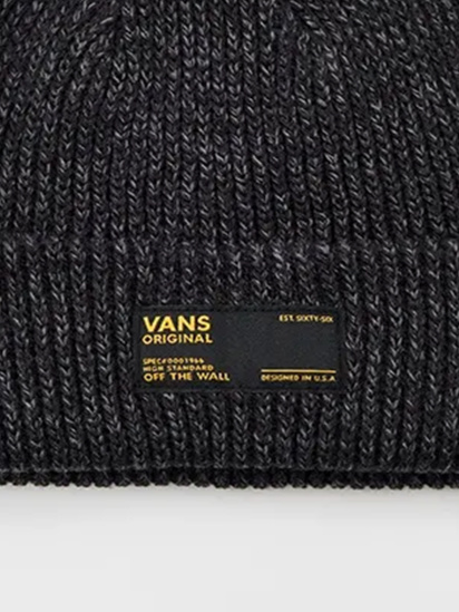 Шапка Vans модель VN000HSWBLK1 — фото - INTERTOP