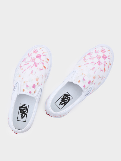 Слипоны Vans модель VN0A5JLXWHT1 — фото 4 - INTERTOP