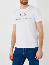 Белый - Футболка Armani Exchange