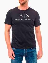 Чёрный - Футболка Armani Exchange