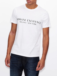 Белый - Футболка Armani Exchange