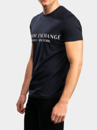 Тёмно-синий - Футболка Armani Exchange