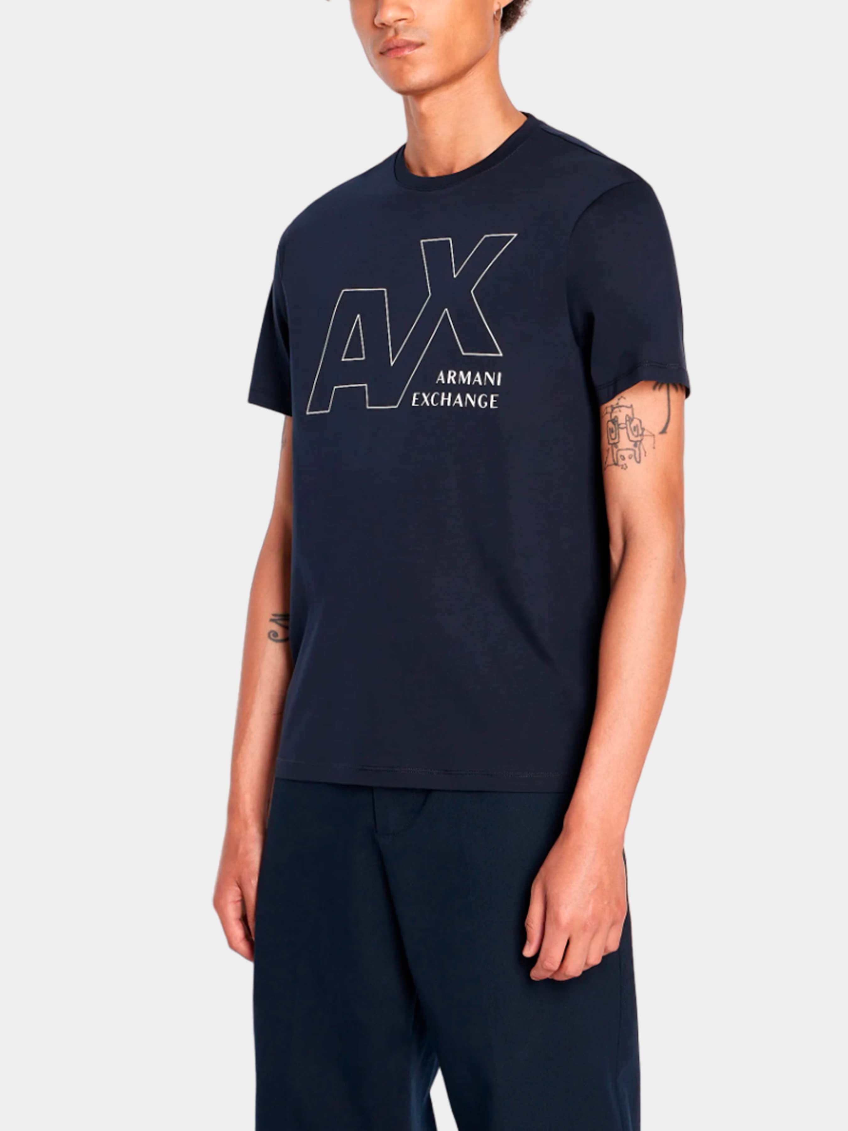 Armani Exchange Футболка Мужская Купить