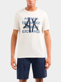 Белый - Футболка Armani Exchange