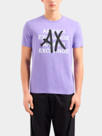 Фиолетовый - Футболка Armani Exchange