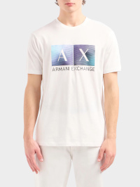 Белый - Футболка Armani Exchange