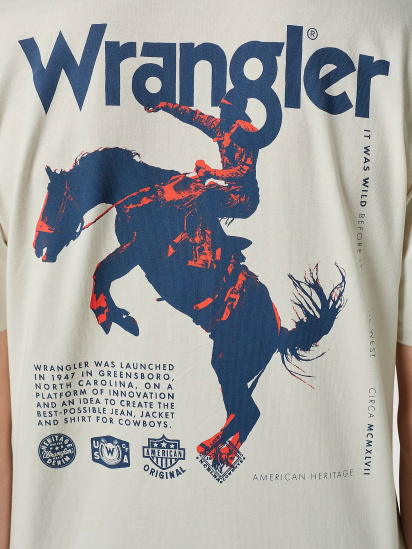 Футболка Wrangler модель 112350441 — фото 4 - INTERTOP